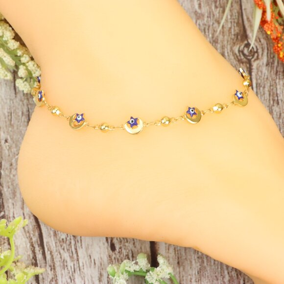 "Dainty Anklet for Women – Elegant Everyday Jewelry & Perfect Gift | MLCRC1226 - Picture 4 of 10